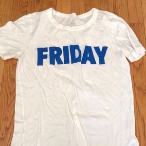Jcrew Friday T-shirt